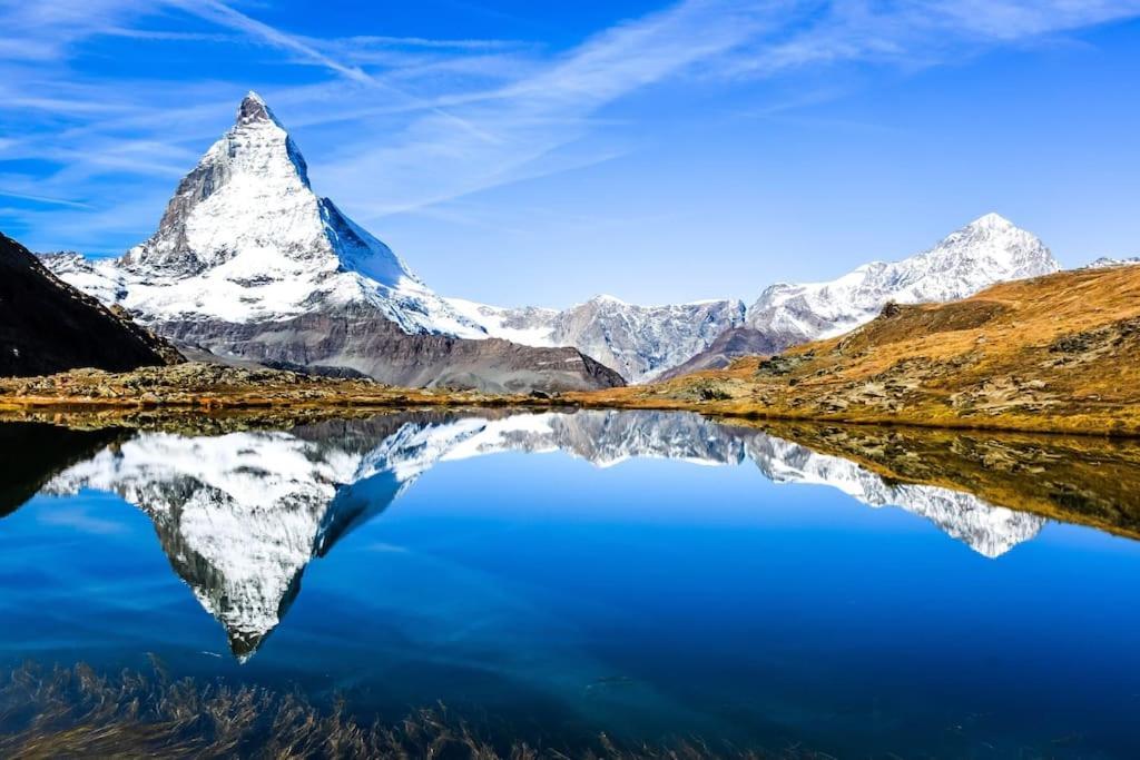 塔什Relaxing Loft Haven Near Zermatt - Parking Free公寓 外观 照片